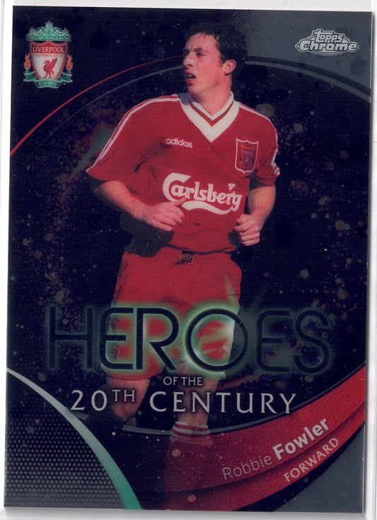 2023-24 Topps Chrome Liverpool FC #096 Robbie Fowler