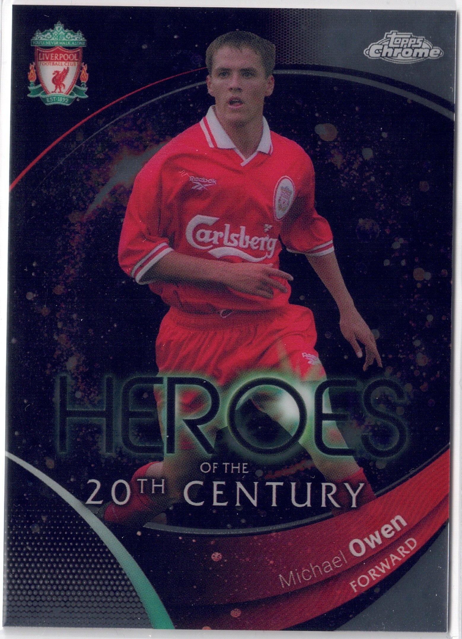 2023-24 Topps Chrome Liverpool FC #097 Michael Owen