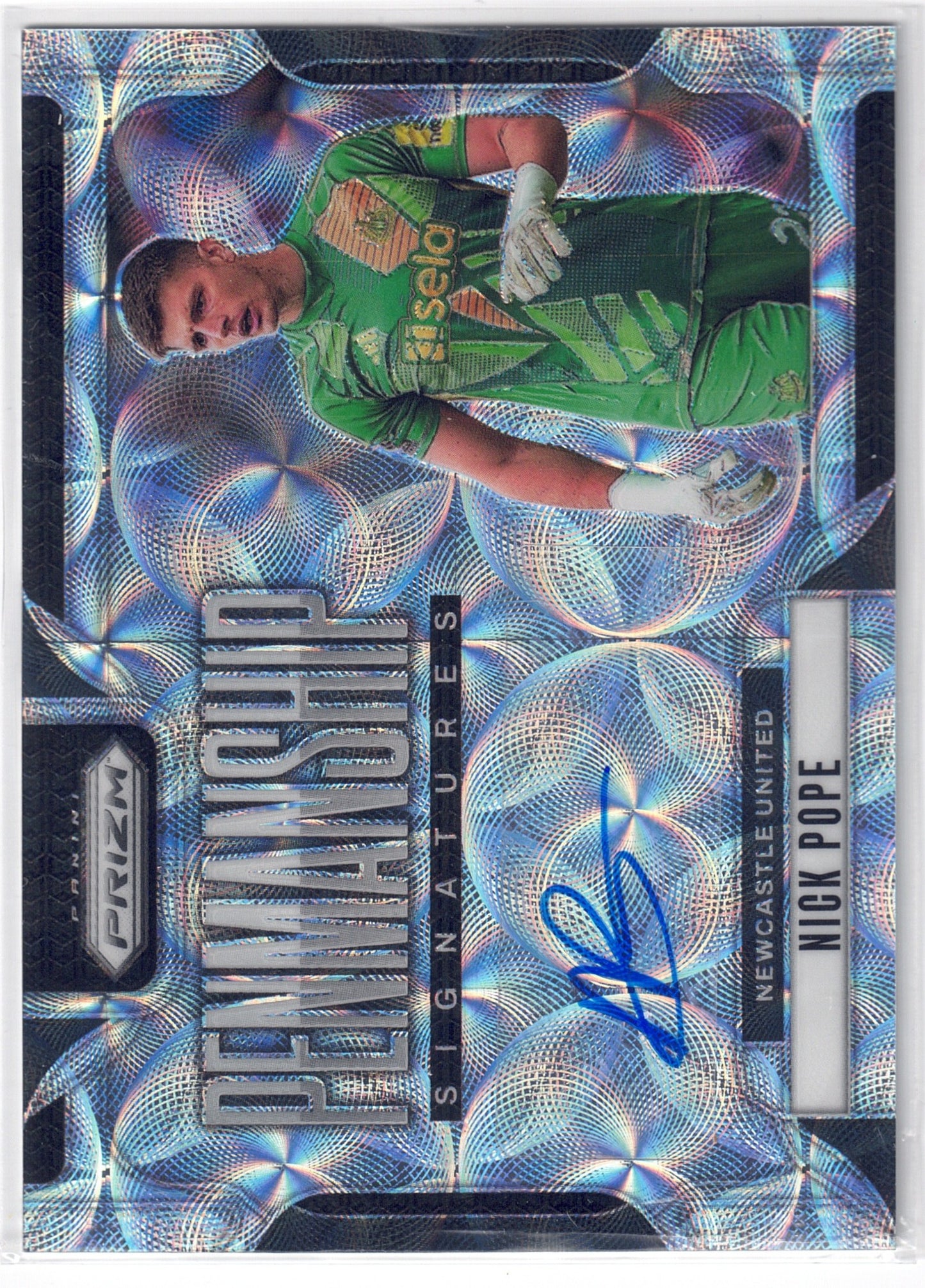 2024-25 Prizm Premier League Nick Pope auto