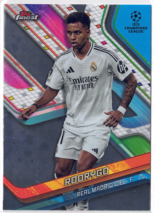 2024-25 Topps Finest #011 Rodrygo