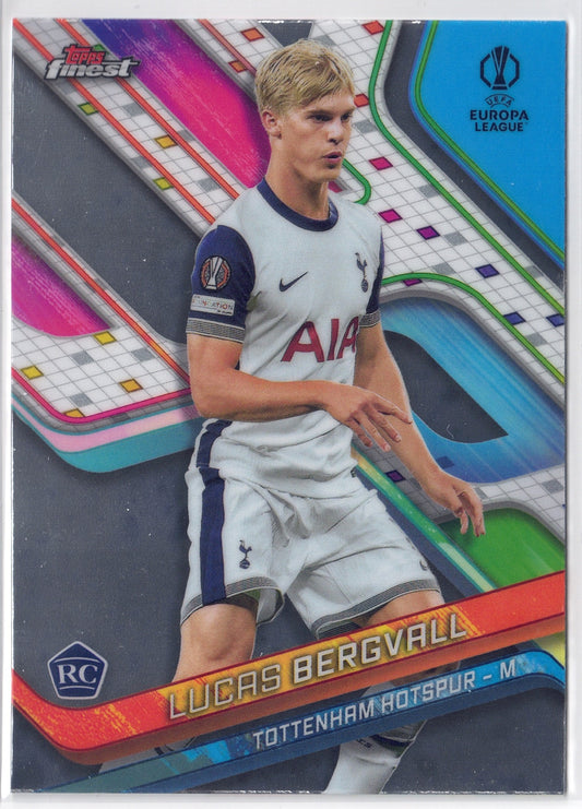 2024-25 Topps Finest #015 Lucas Bergvall RC