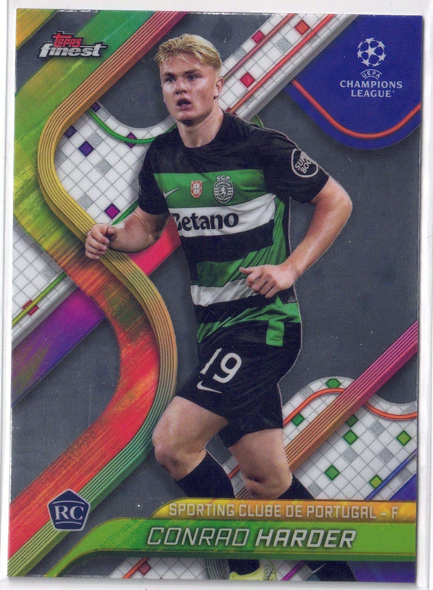 2024-25 Topps Finest #018 Conrad Harder RC