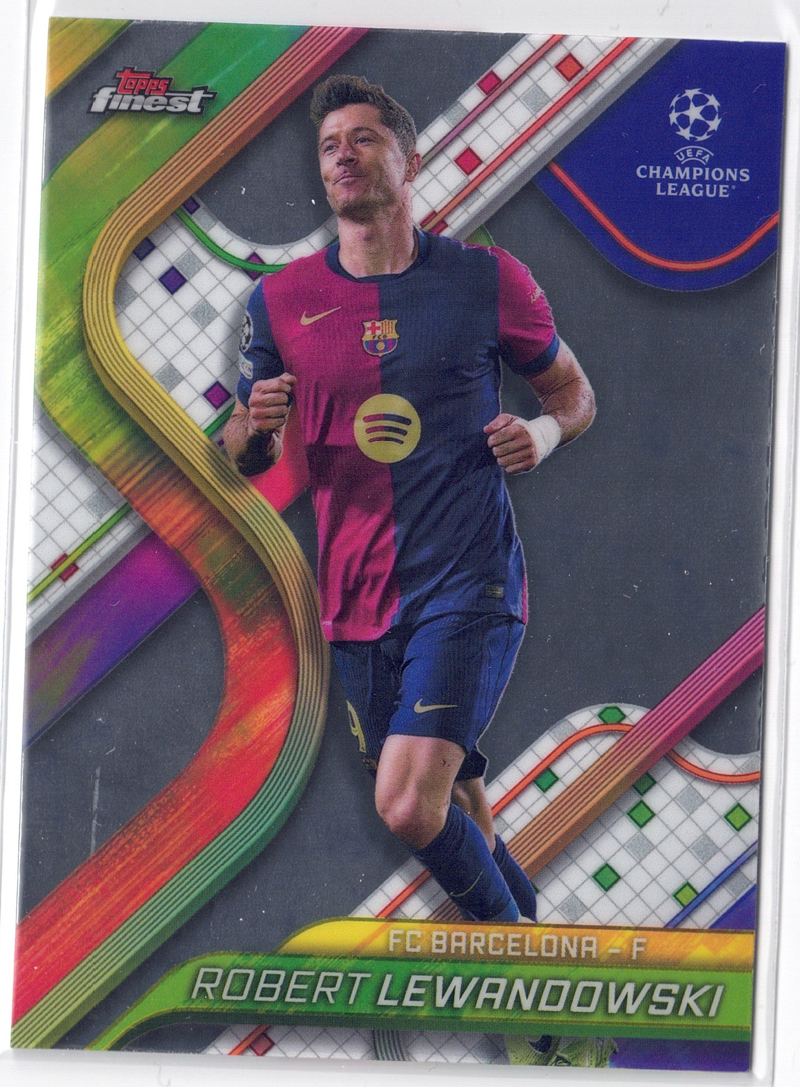 2024-25 Topps Finest #019 Robert Lewandowski