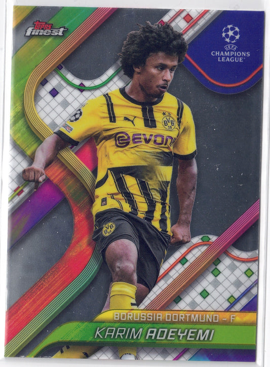 2024-25 Topps Finest #022 Karim Adeyemi