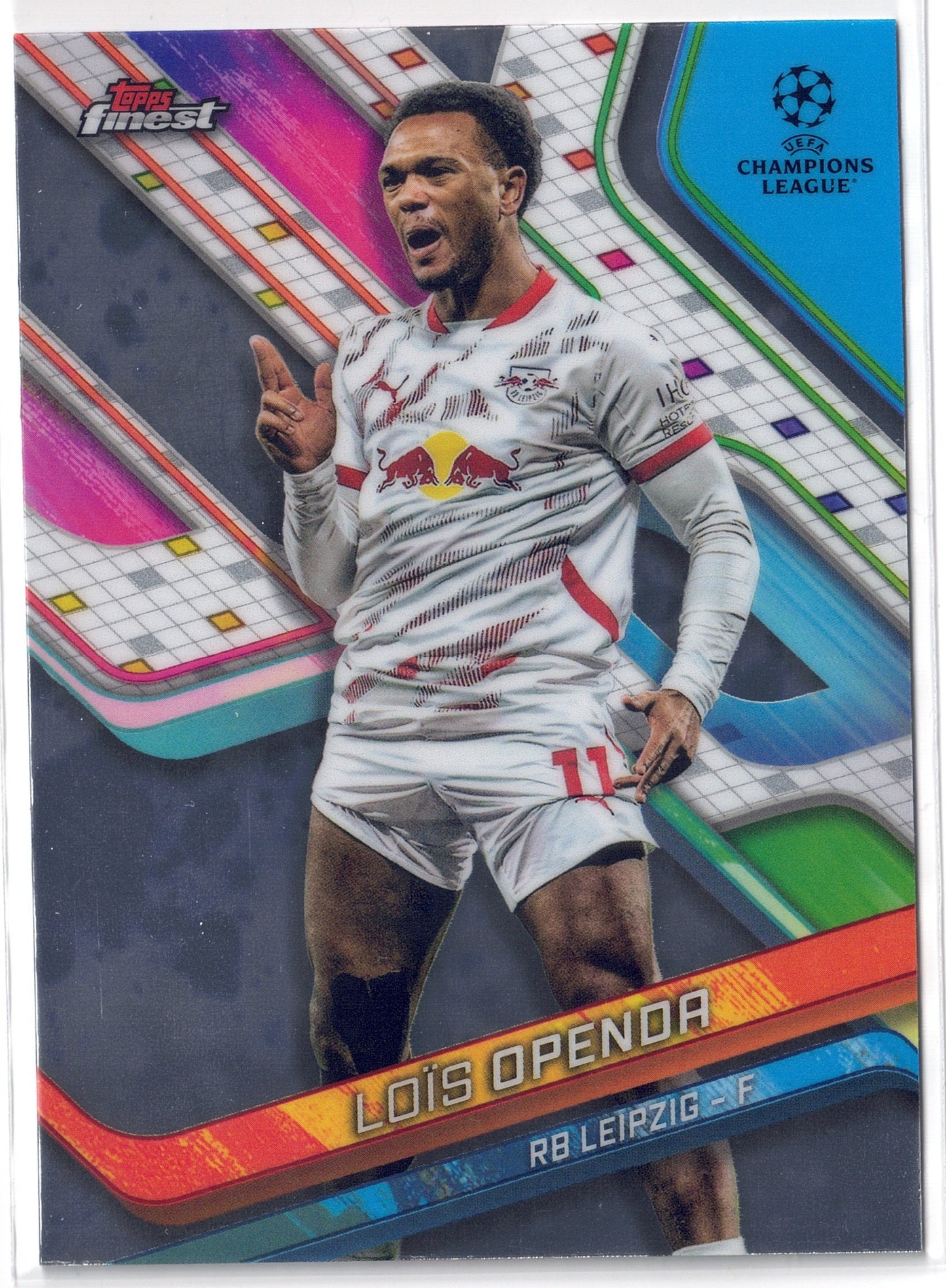 2024-25 Topps Finest #025 Loïs Openda