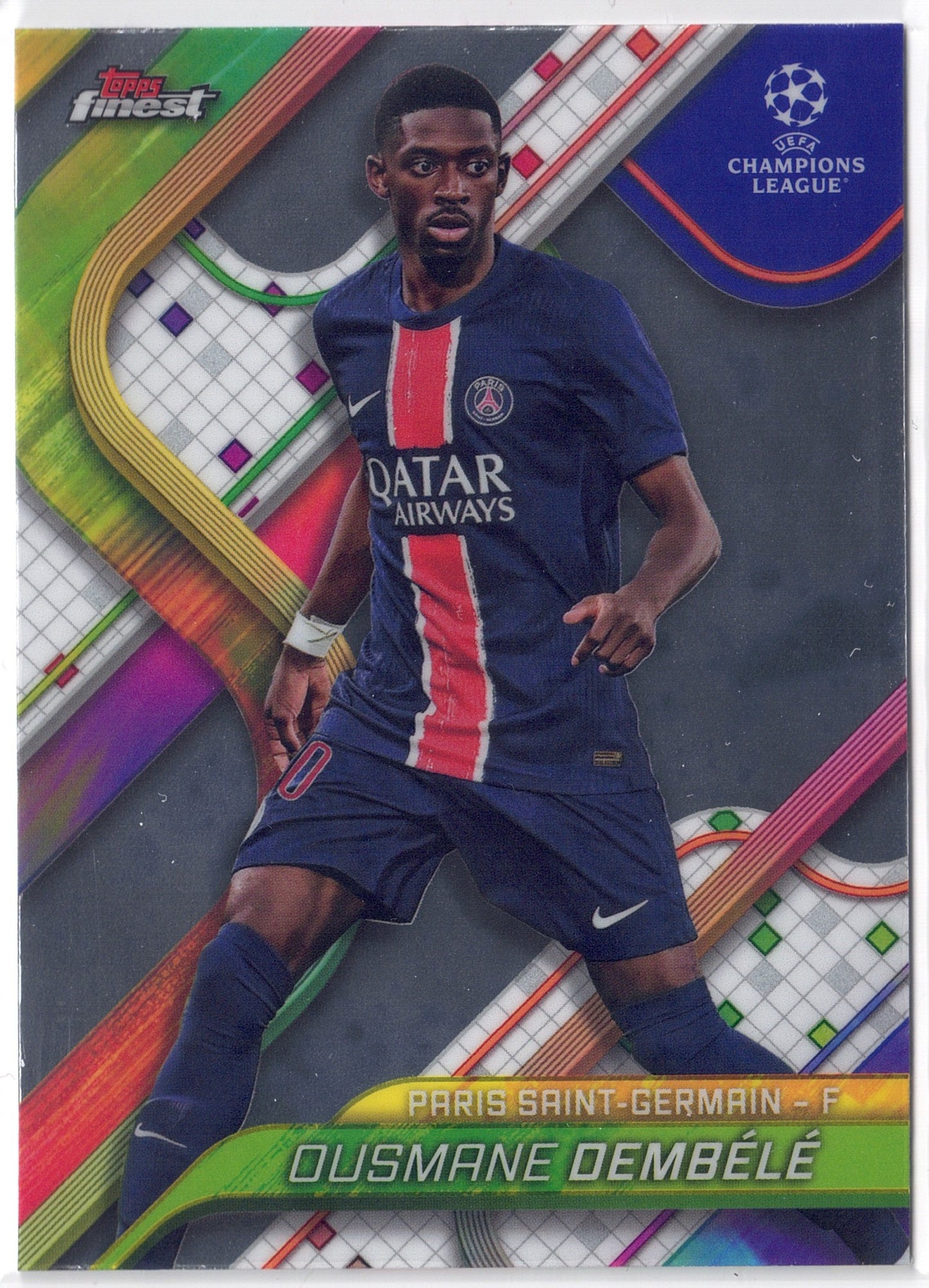 2024-25 Topps Finest #030 Ousmane Dembélé