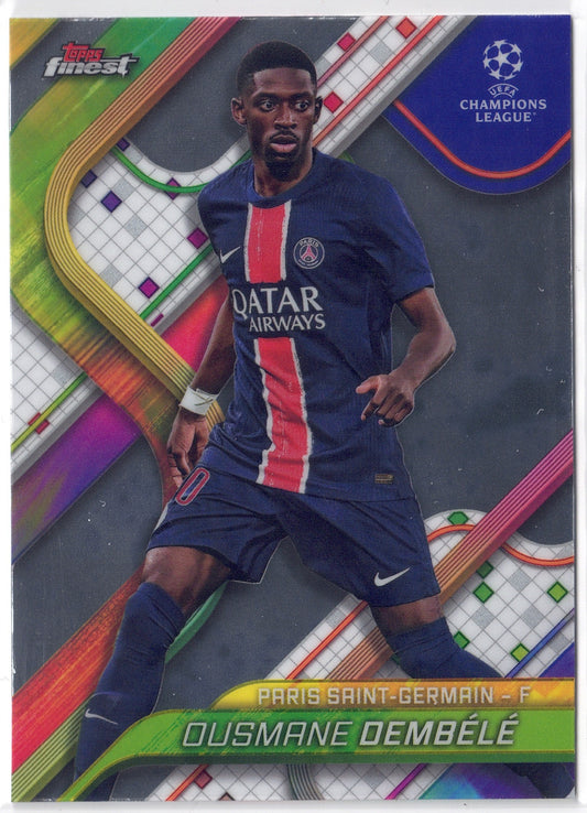 2024-25 Topps Finest #030 Ousmane Dembélé