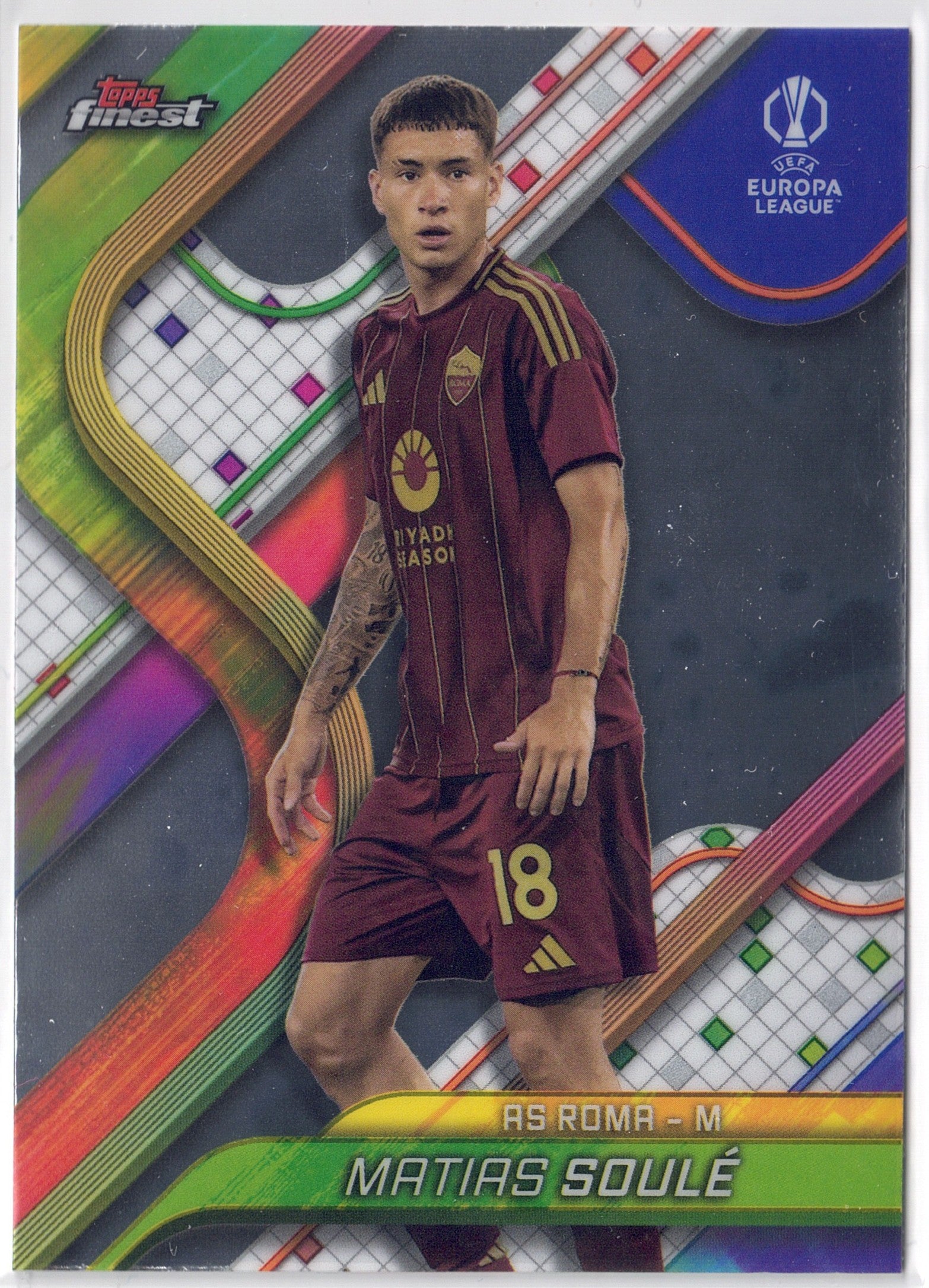 2024-25 Topps Finest #037 Matias Soulé