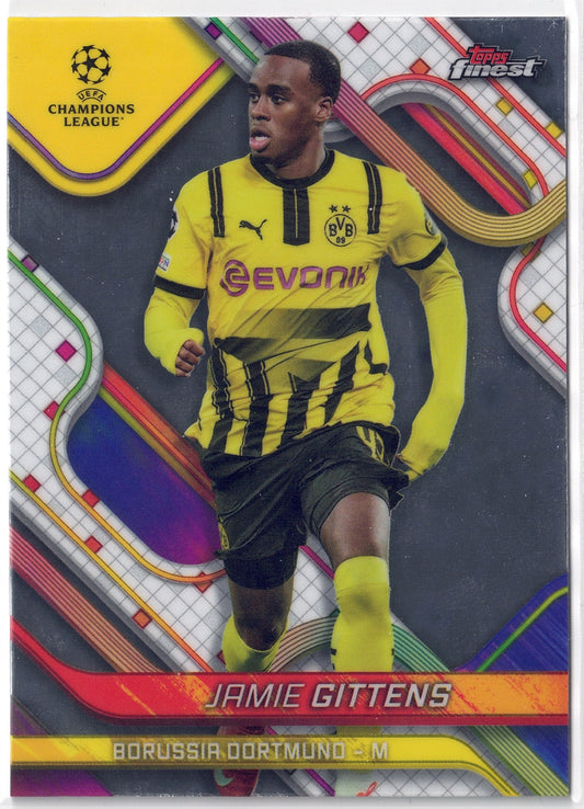 2024-25 Topps Finest #043 Jamie Gittens