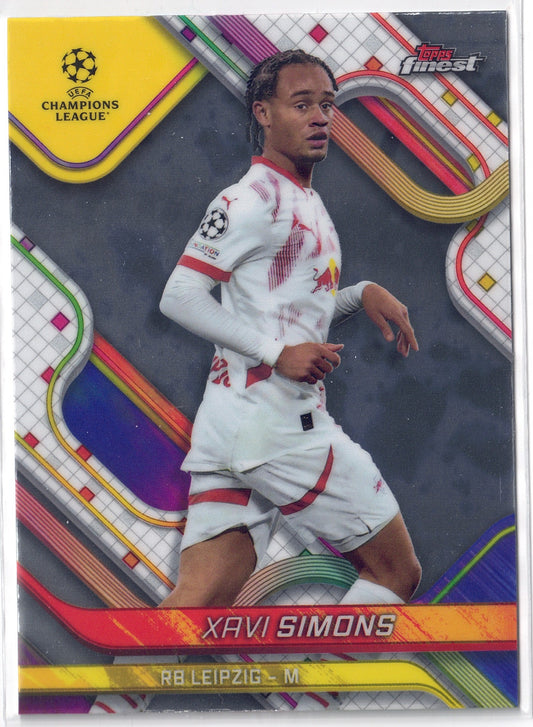2024-25 Topps Finest #046 Xavi Simons