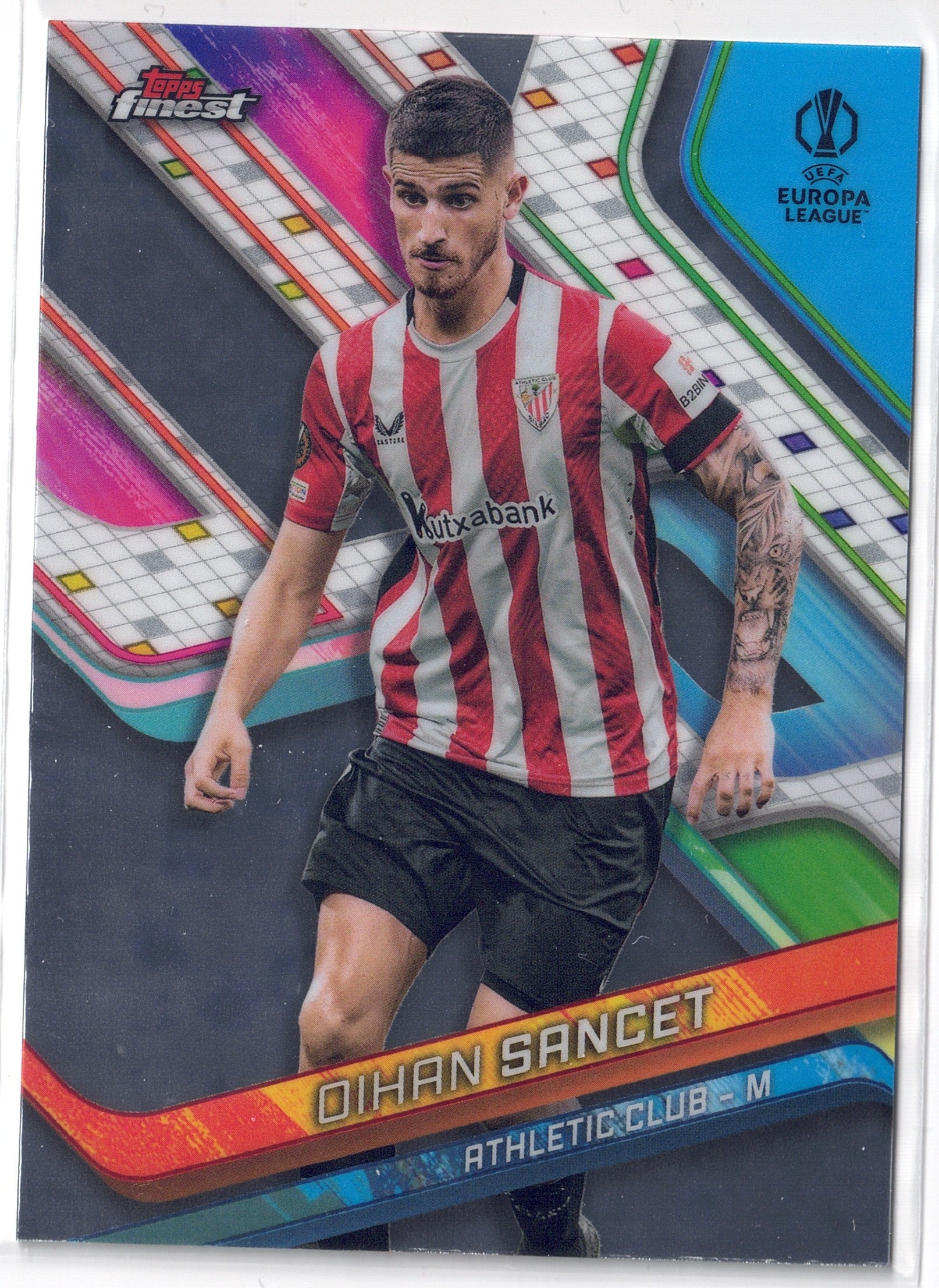 2024-25 Topps Finest #064 Oihan Sancet