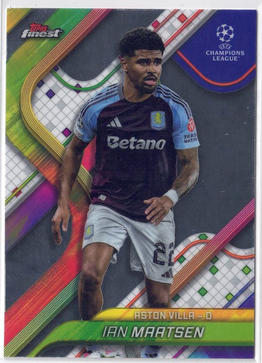 2024-25 Topps Finest #065 Ian Maatsen