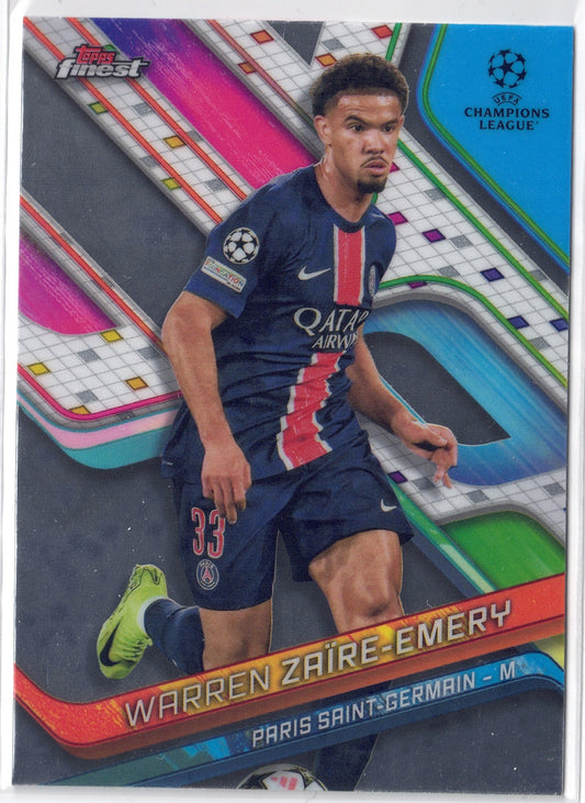 2024-25 Topps Finest #071 Warren Zaïre-Emery
