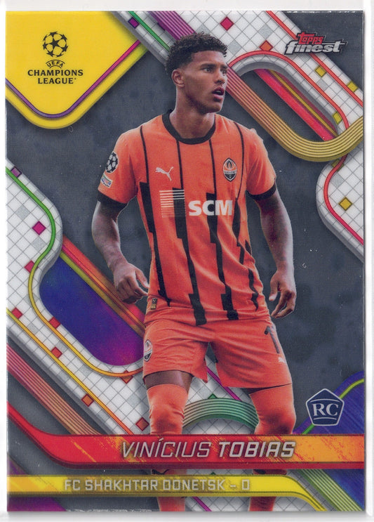 2024-25 Topps Finest #072 Vinicius Tobias RC