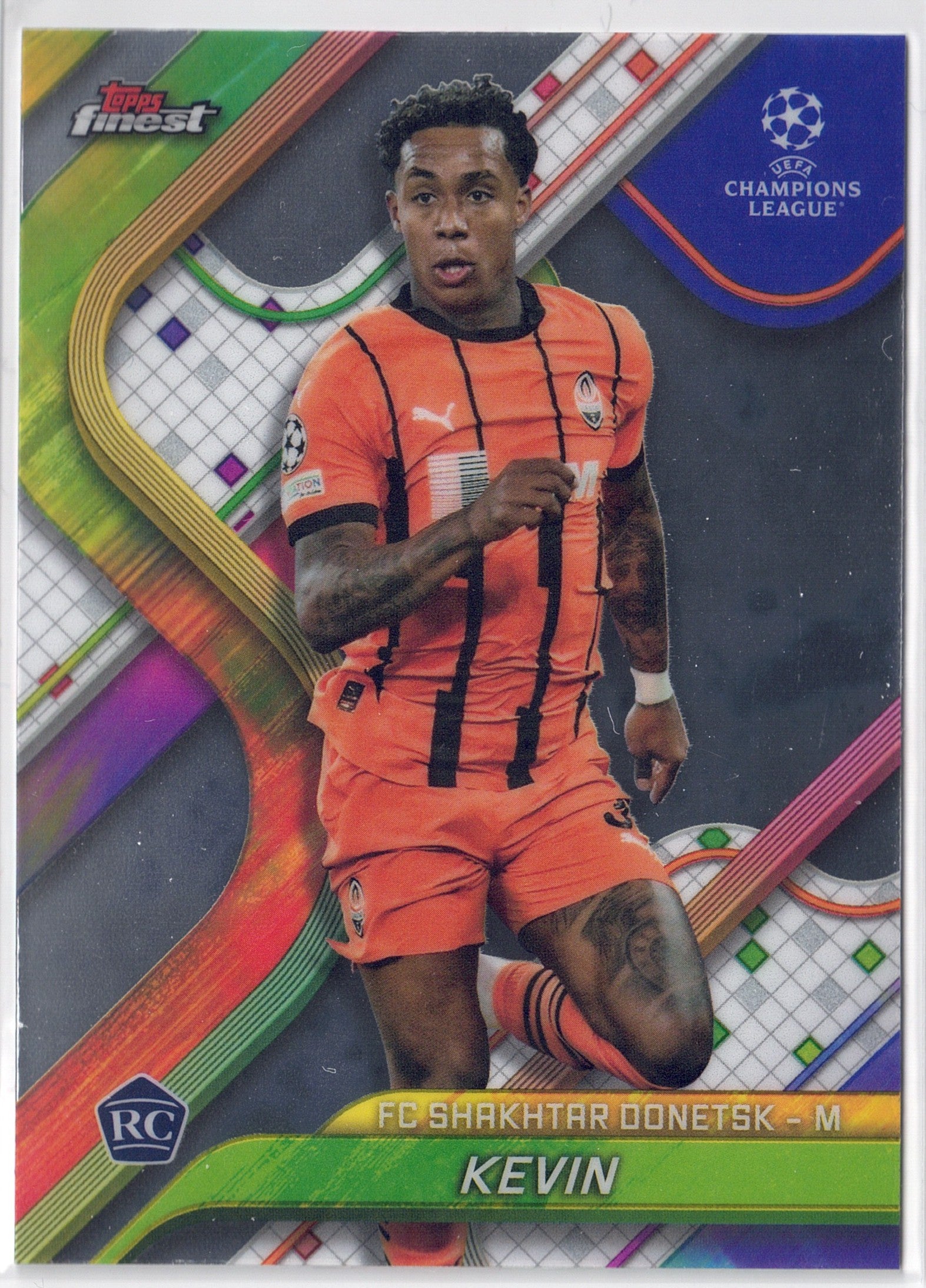 2024-25 Topps Finest #081 Kevin RC