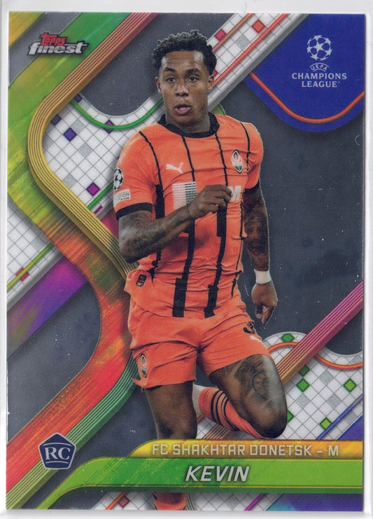 2024-25 Topps Finest #081 Kevin RC