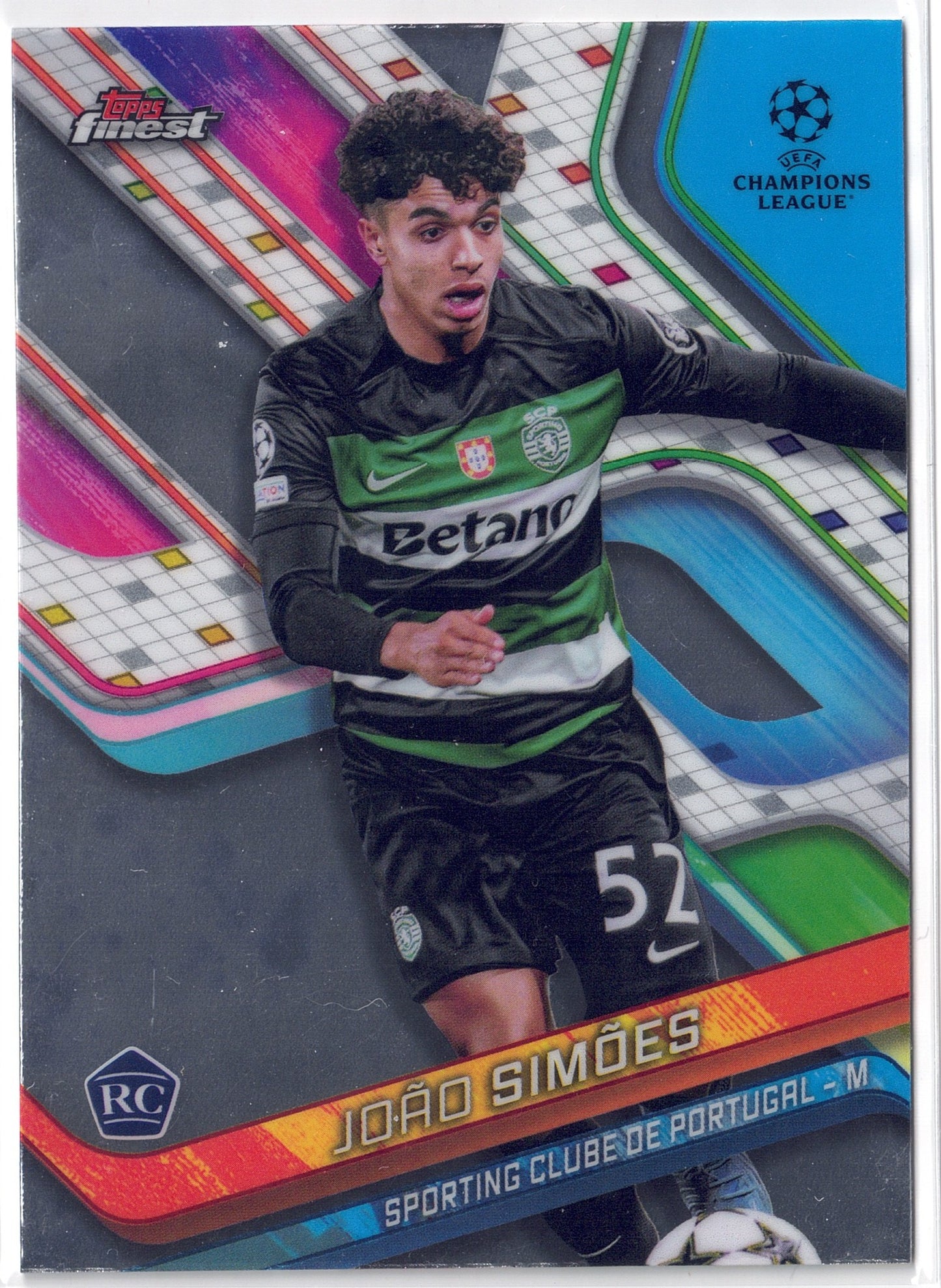 2024-25 Topps Finest #083 João Simões RC