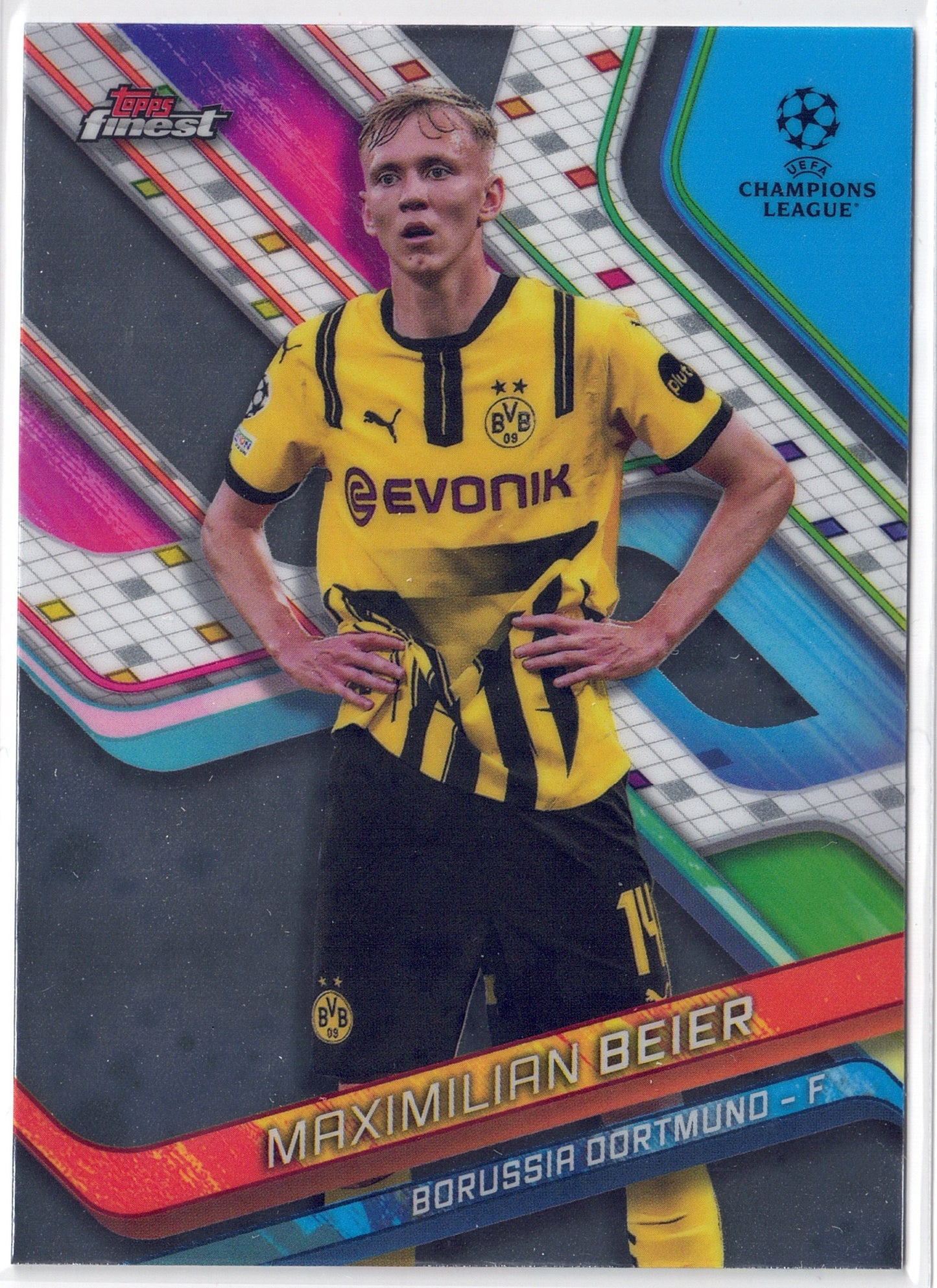 2024-25 Topps Finest #101 Maximilian Beier