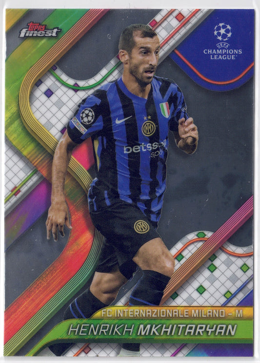 2024-25 Topps Finest #106 Henrikh Mkhitaryan