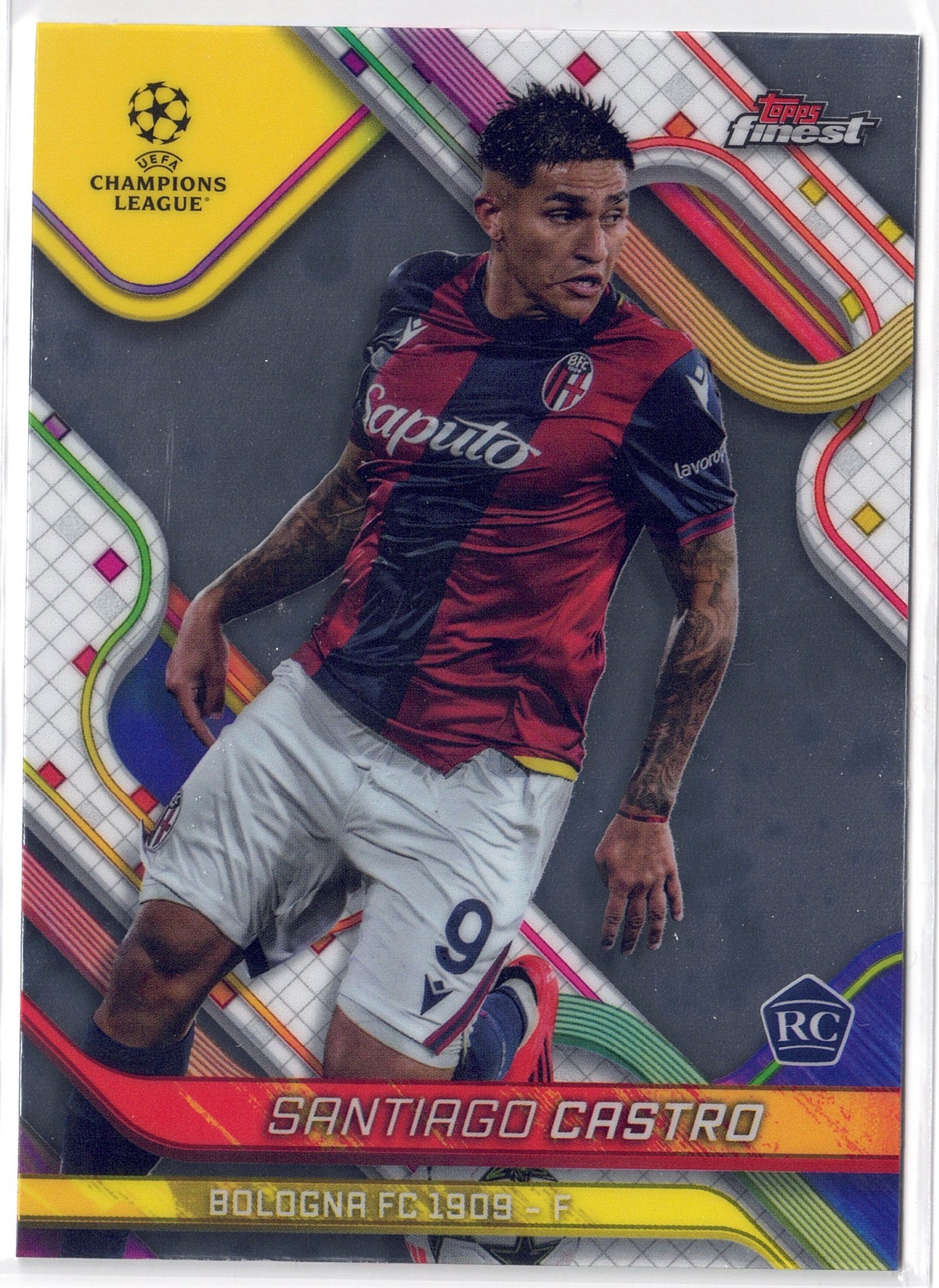 2024-25 Topps Finest #109 Santiago Castro RC