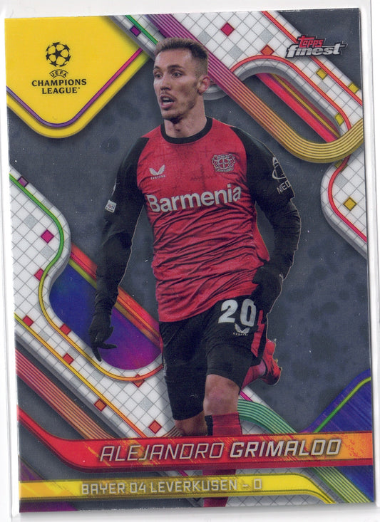 2024-25 Topps Finest #119 Alejandro Grimaldo