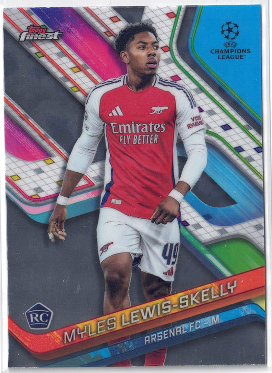 2024-25 Topps Finest #125 Myles Lewis-Skelly RC
