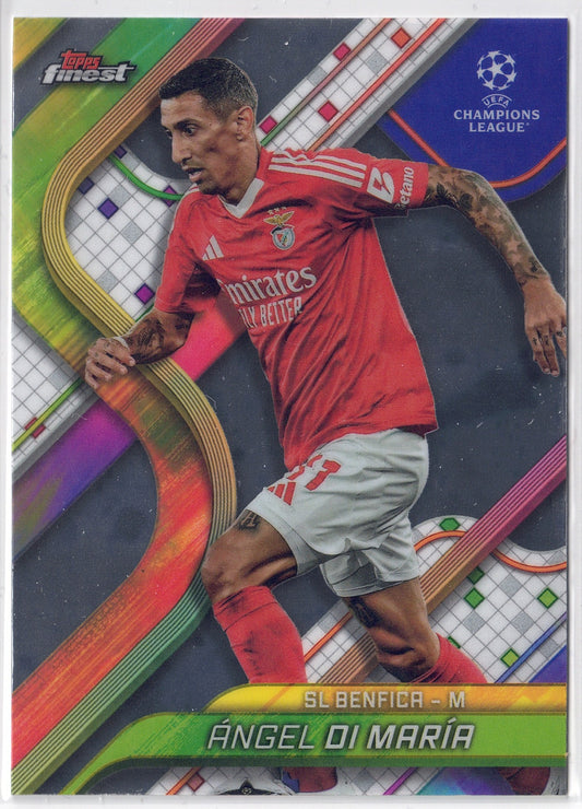 2024-25 Topps Finest #126 Angel Di Maria