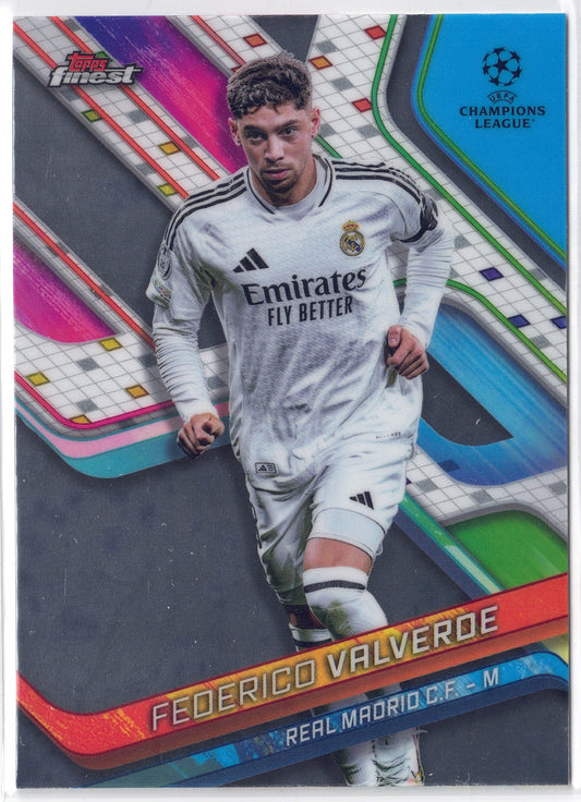 2024-25 Topps Finest #131 Federico Valverde