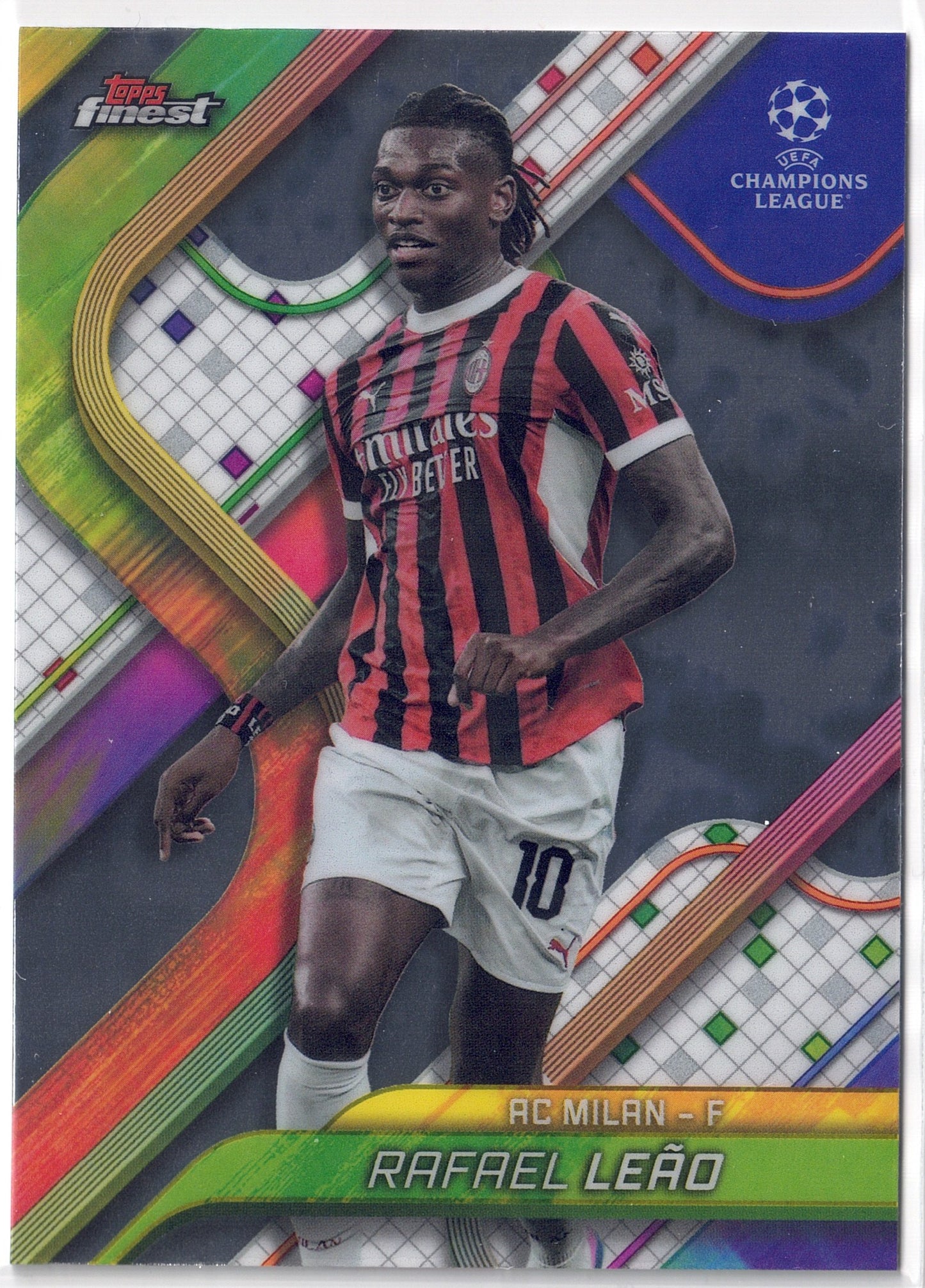 2024-25 Topps Finest #148 Rafael Leão