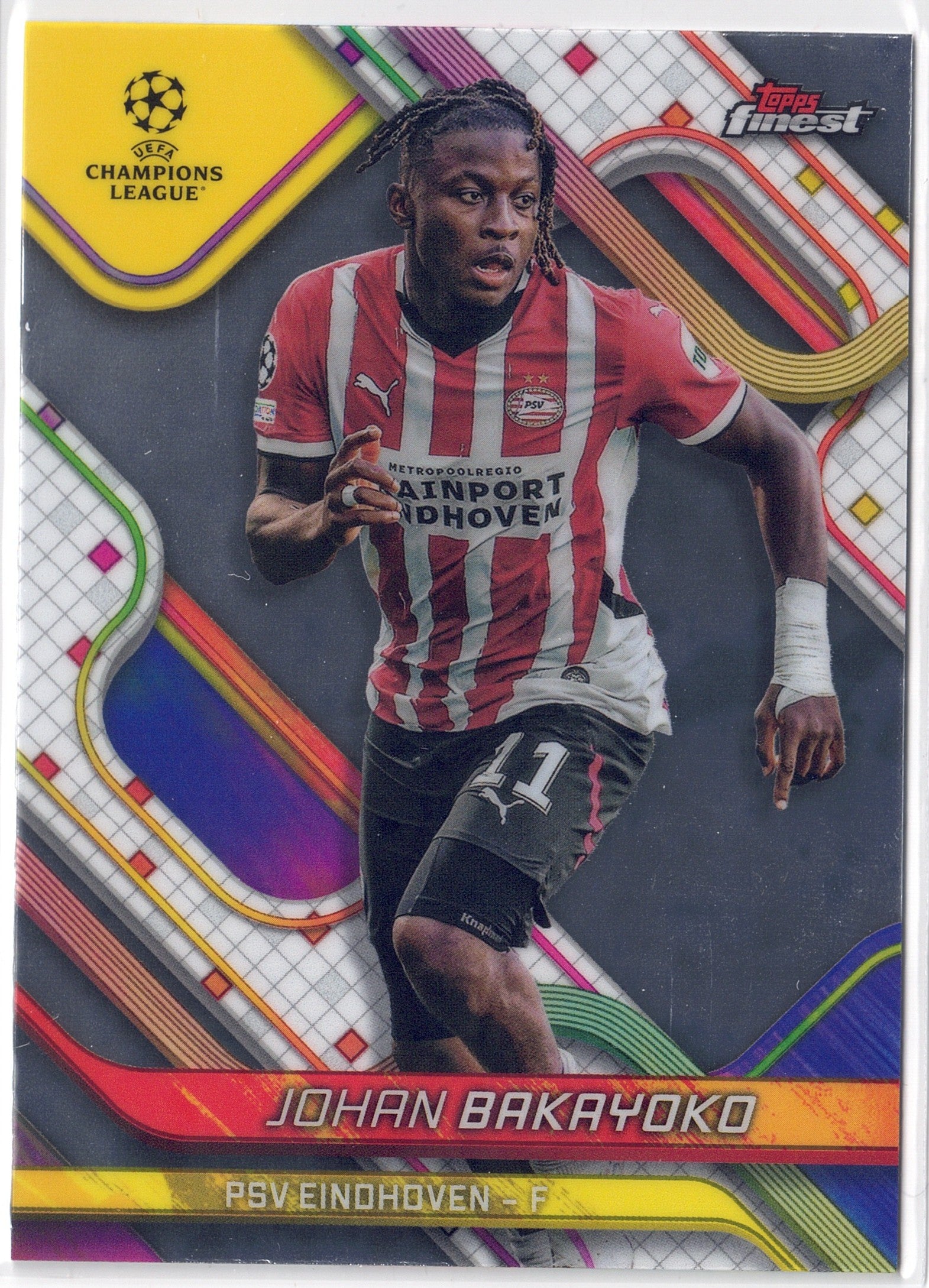 2024-25 Topps Finest #149 Johan Bakayoko
