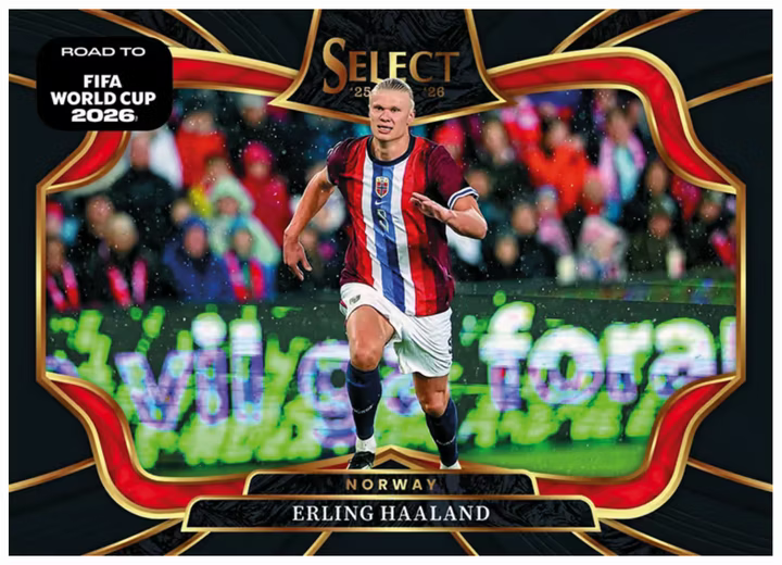 2025-26 Select Road To FIFA World Cup Erling Haaland