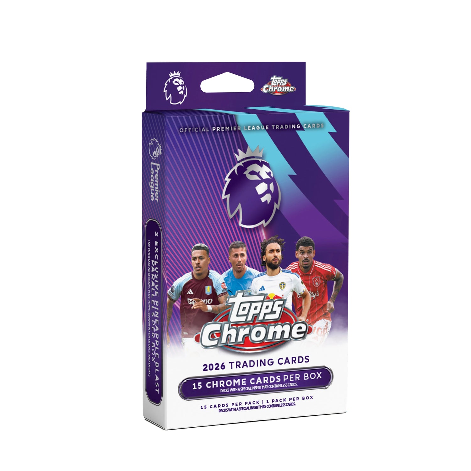 2025-26 Topps Chrome Premier League Hanger Box