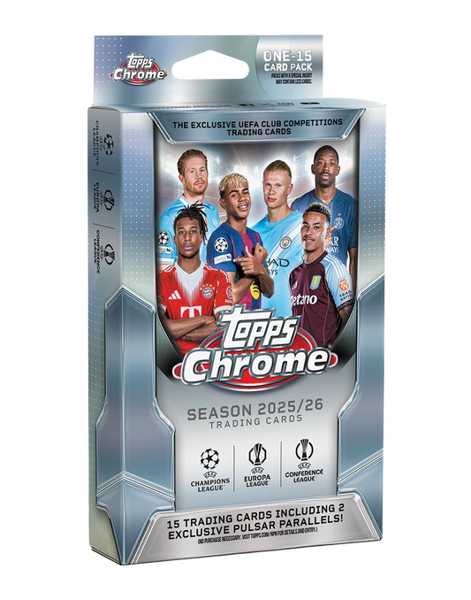 2025-26 Topps Chrome UCC Hanger Box