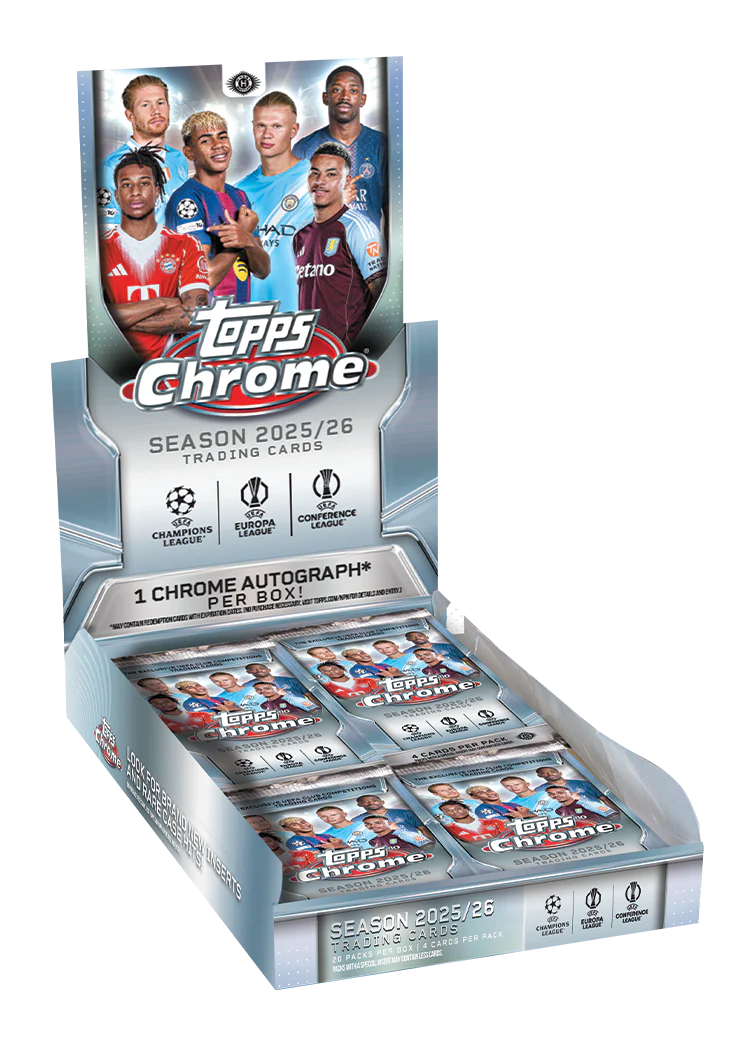 2025-26 Topps Chrome UCC Hobby Box