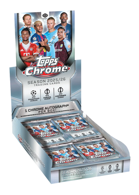 2025-26 Topps Chrome UCC Hobby Box