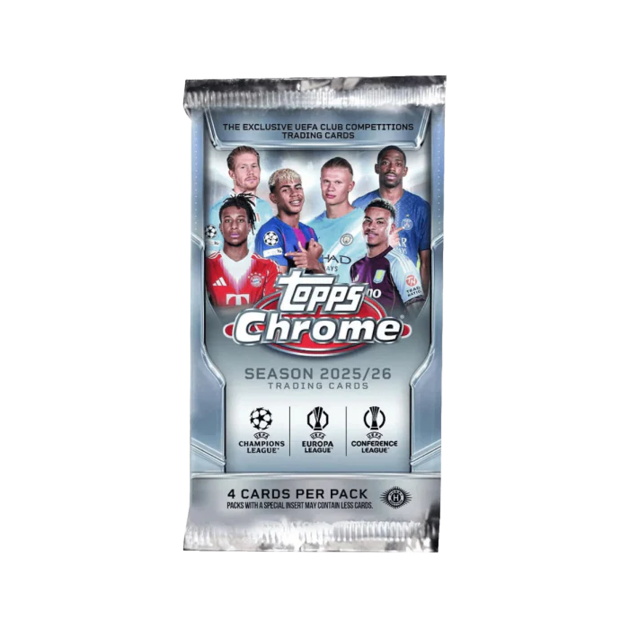 2025-26 Topps Chrome UCC Hobby Pack