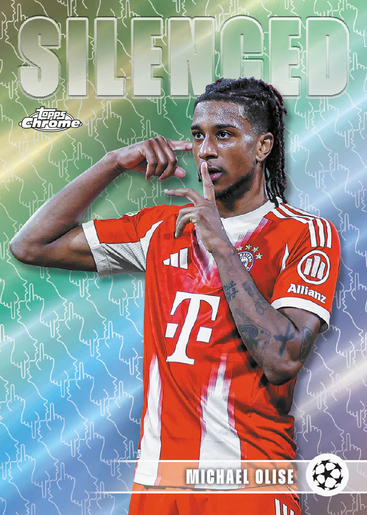 2025-26 Topps Chrome UCC Michael Olise Silenced