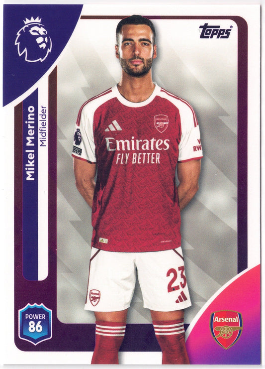 2025-26 Topps Premier League #006 Mikel Merino