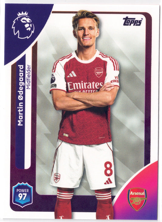 2025-26 Topps Premier League #010 Martin Ødegaard