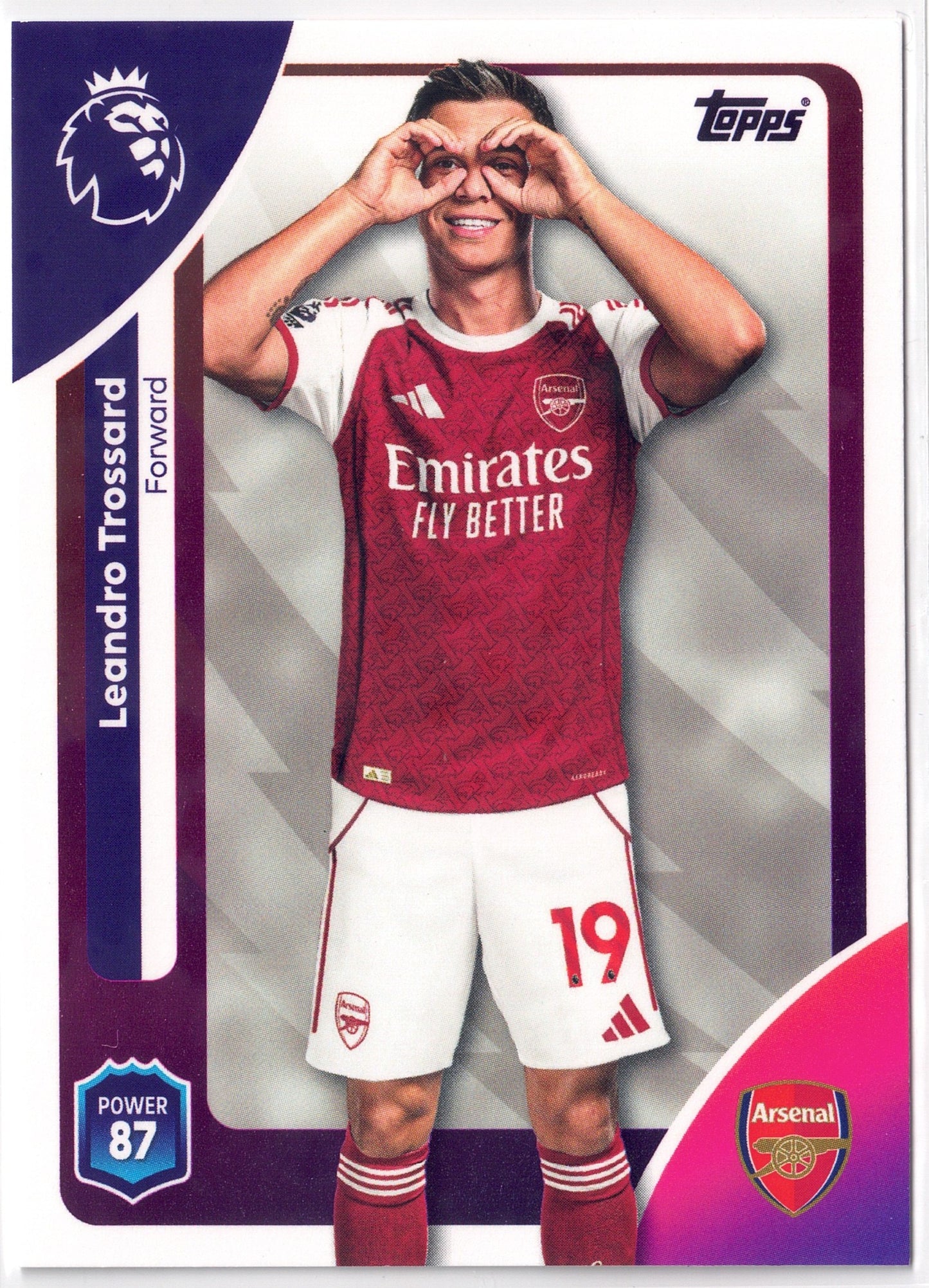 2025-26 Topps Premier League #014 Leandro Trossard