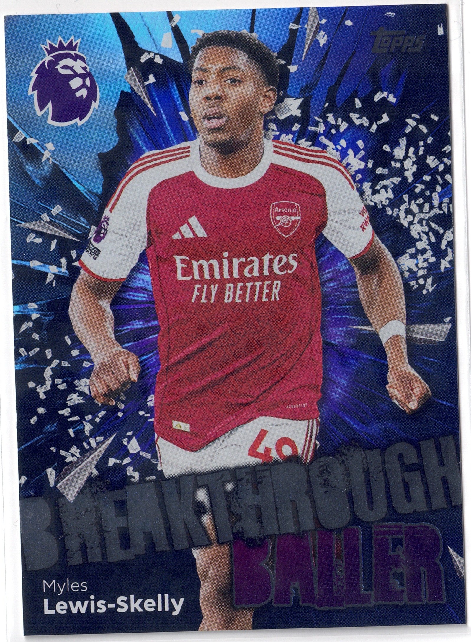 2025-26 Topps Premier League #018 Myles Lewis-Skelly Breakthrough Baller