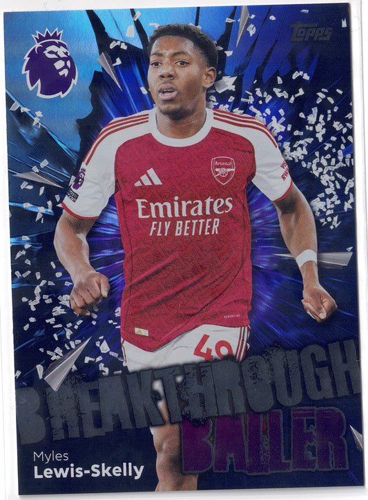 2025-26 Topps Premier League #018 Myles Lewis-Skelly Breakthrough Baller