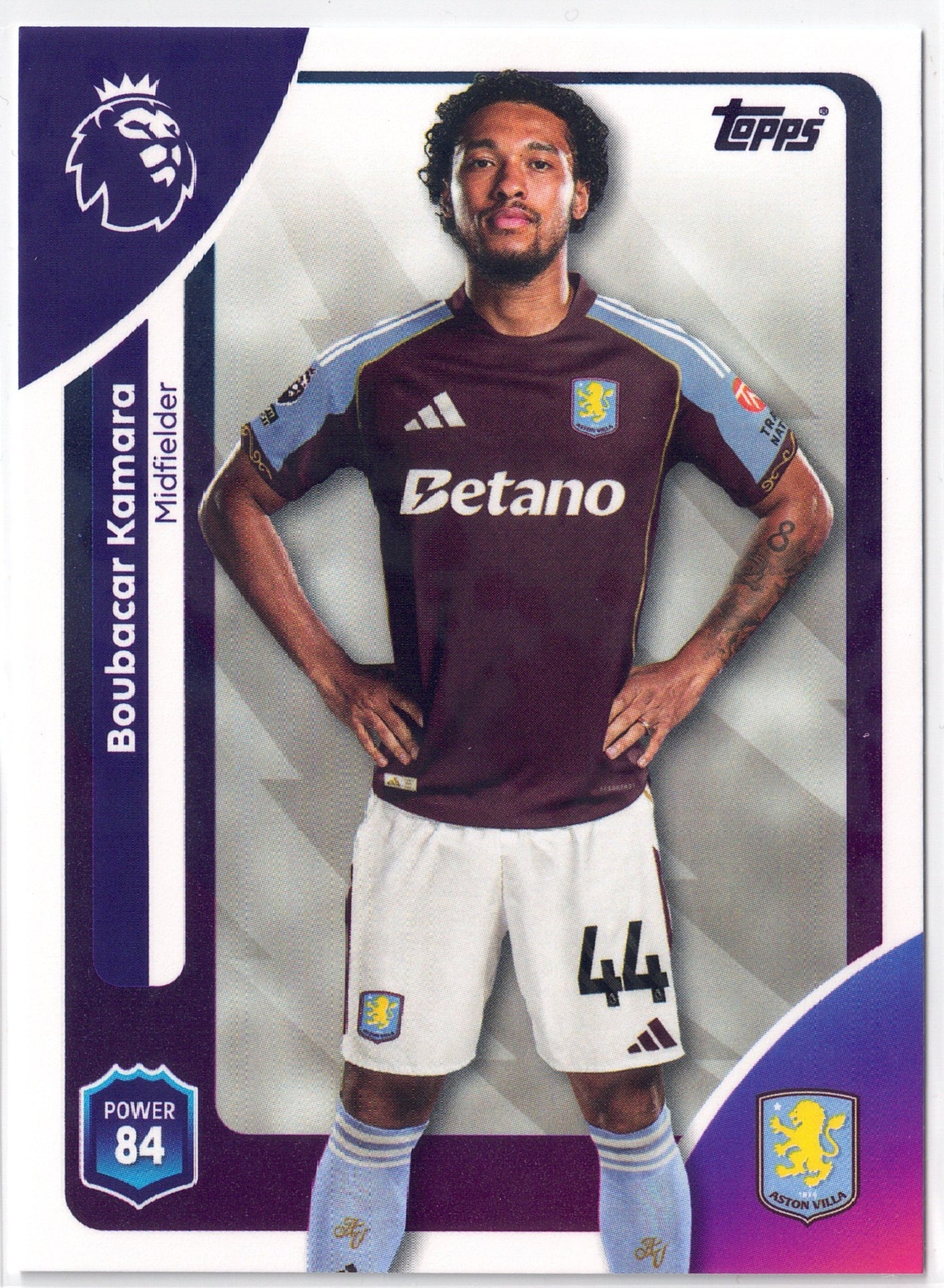 2025-26 Topps Premier League #025 Boubacar Kamara