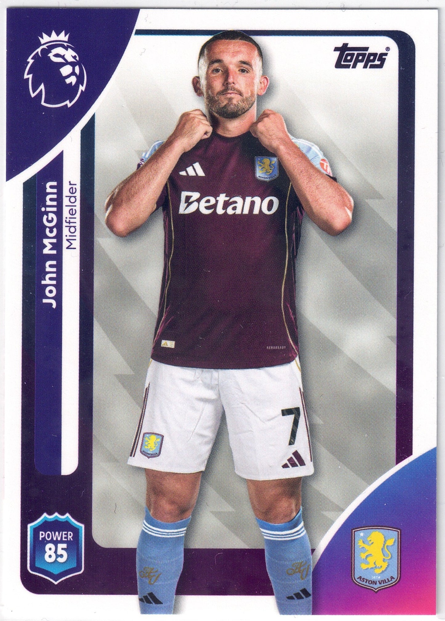 2025-26 Topps Premier League #027 John McGinn