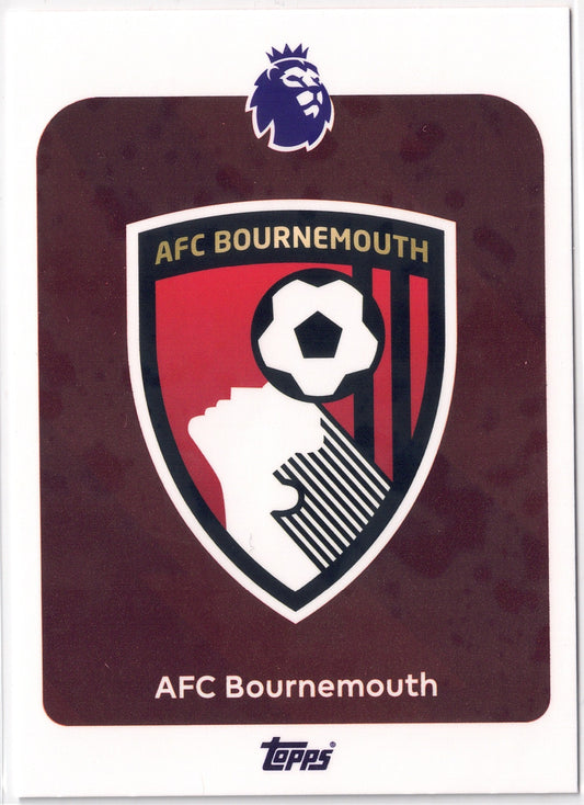 2025-26 Topps Premier League #037 AFC Bournemouth Logo