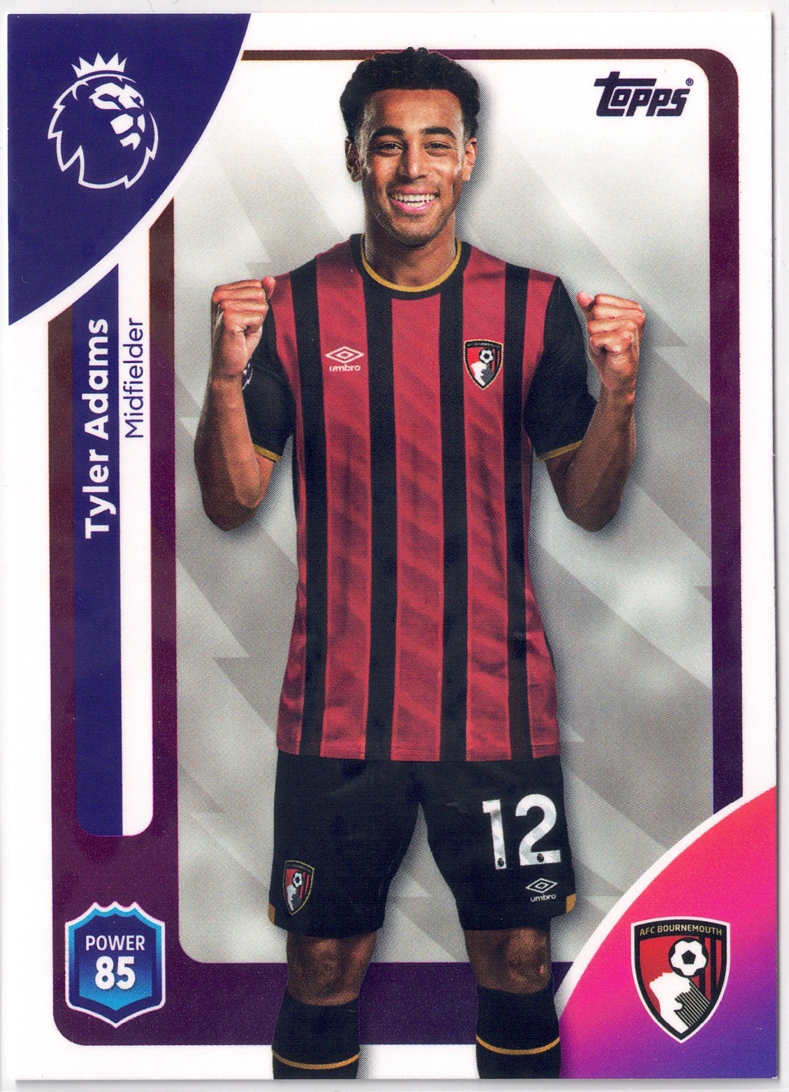 2025-26 Topps Premier League #043 Tyler Adams