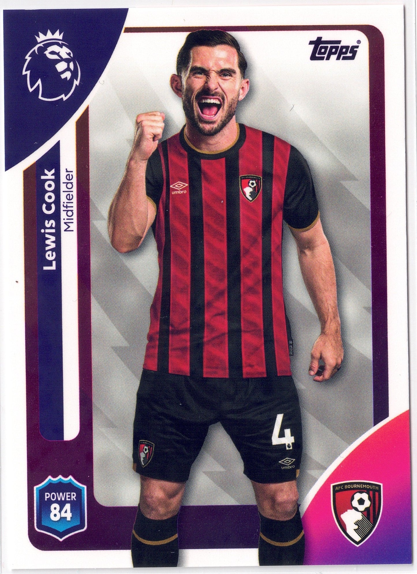 2025-26 Topps Premier League #044 Lewis Cook