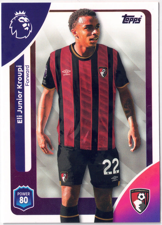 2025-26 Topps Premier League #049 Eli Junior Kroupi