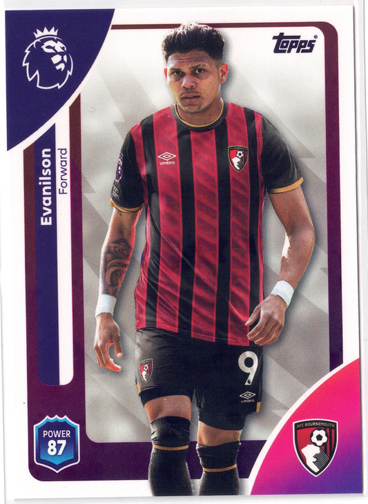 2025-26 Topps Premier League #051 Evanilson