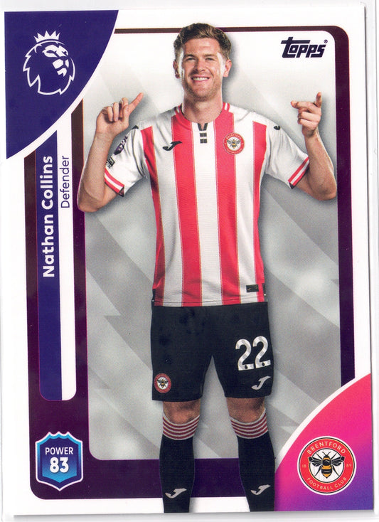 2025-26 Topps Premier League #057 Nathan Collins